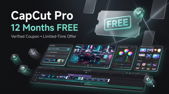 CapCut Pro Coupon Code