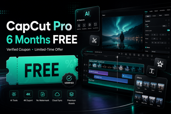 CapCut Pro Coupon Code